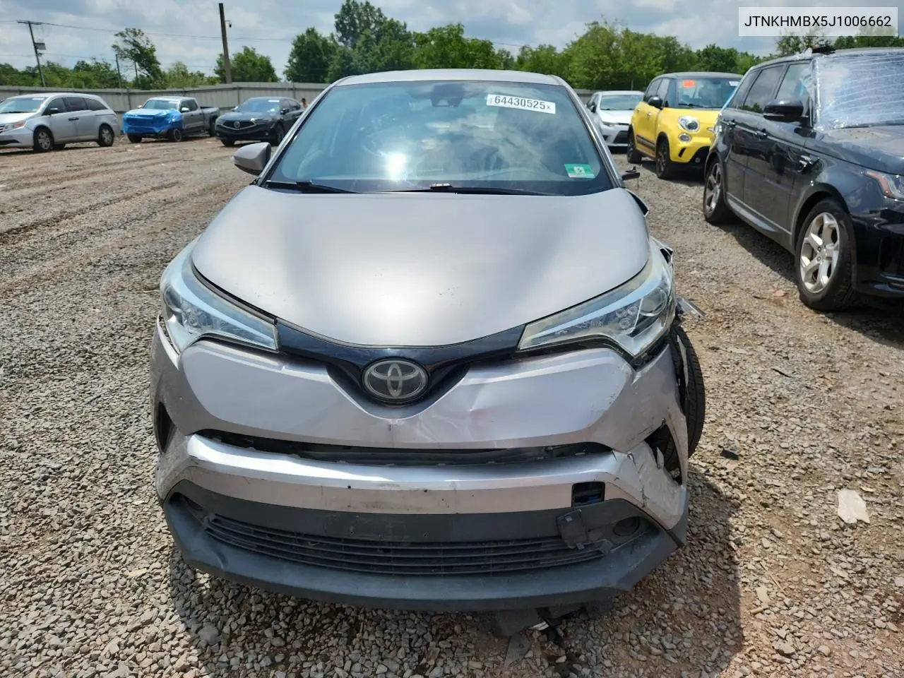2018 Toyota C-Hr Xle VIN: JTNKHMBX5J1006662 Lot: 64430525
