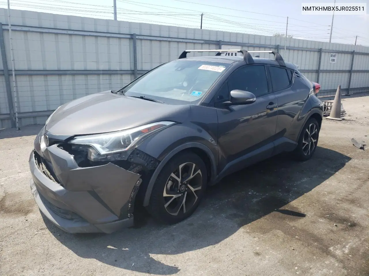 2018 Toyota C-Hr Xle VIN: NMTKHMBX5JR025511 Lot: 65074025