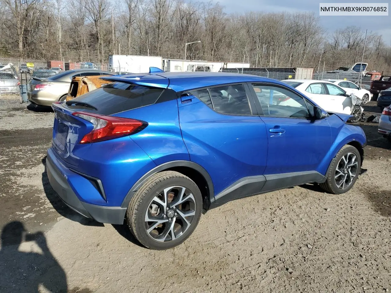 2019 Toyota C-Hr Xle VIN: NMTKHMBX9KR076852 Lot: 46572335