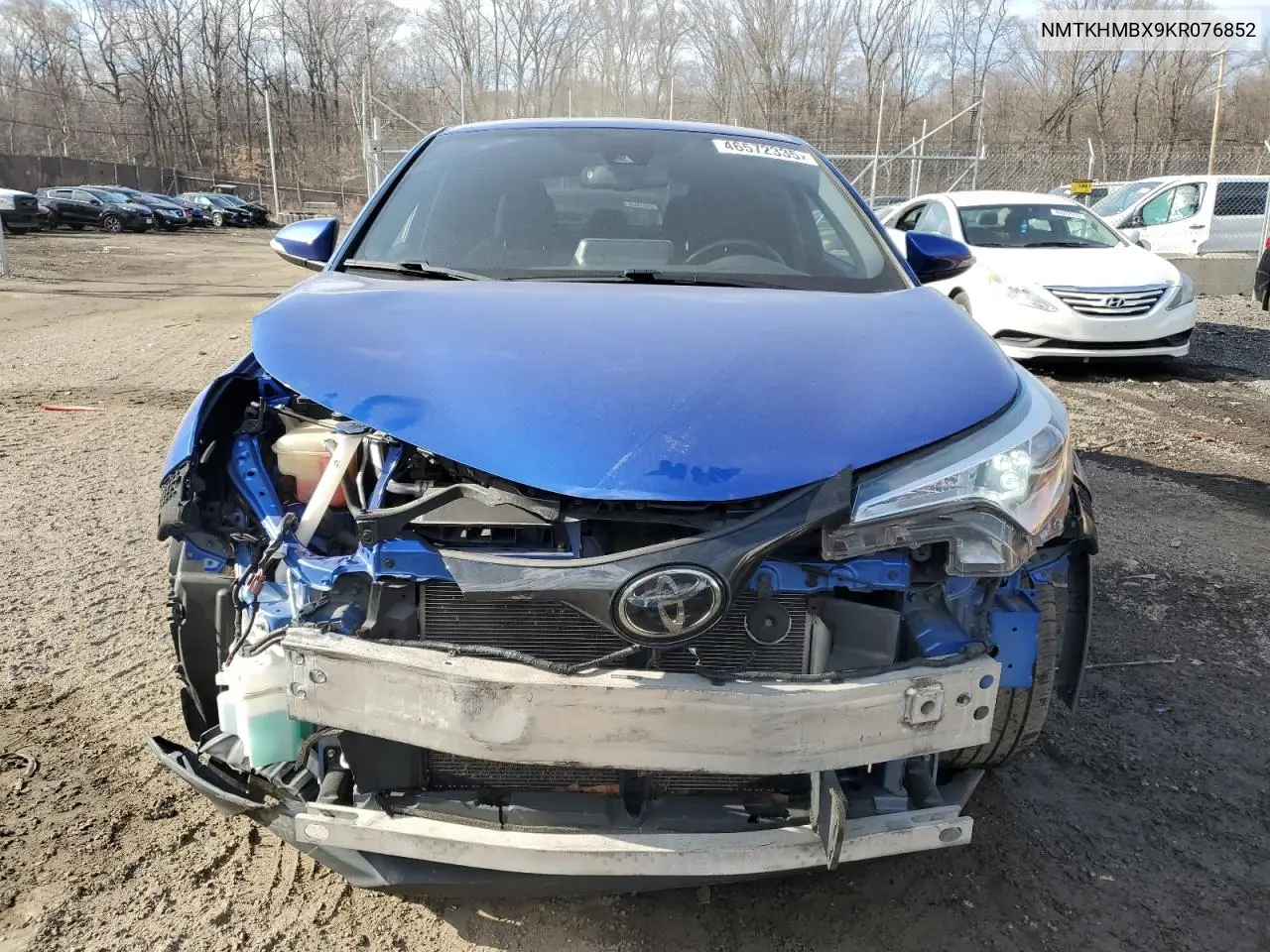 2019 Toyota C-Hr Xle VIN: NMTKHMBX9KR076852 Lot: 46572335