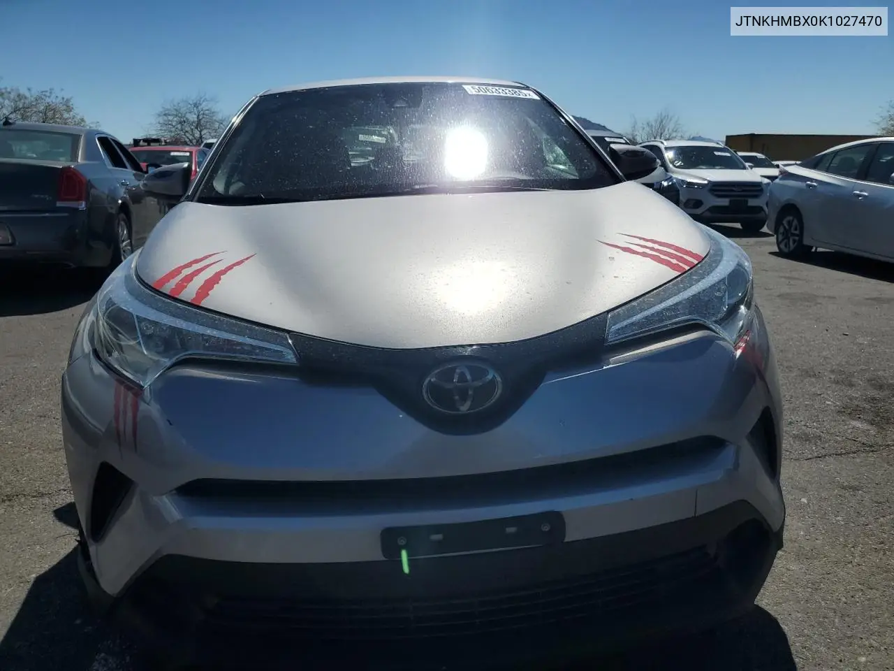 2019 Toyota C-Hr Xle VIN: JTNKHMBX0K1027470 Lot: 50633385