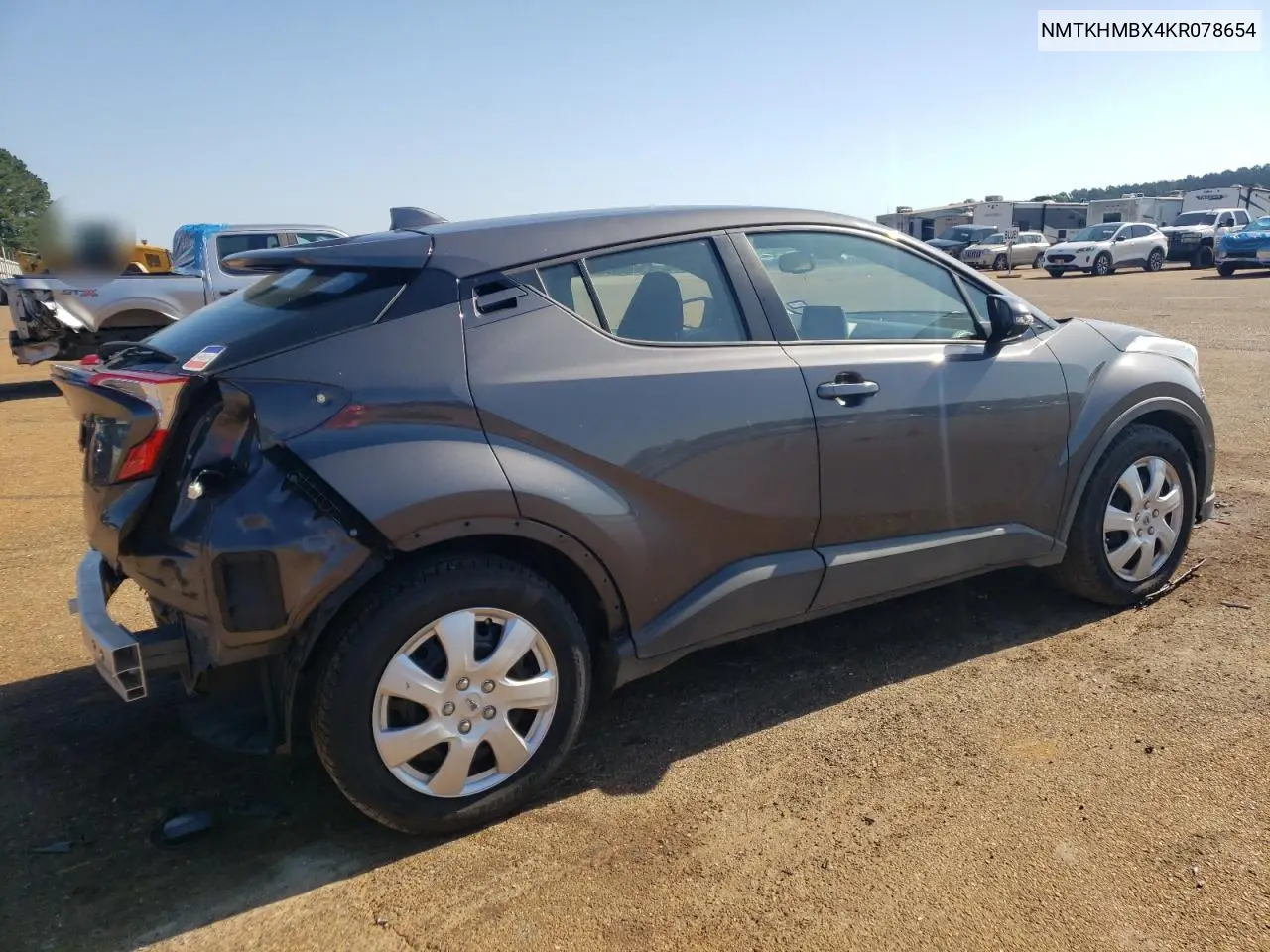 2019 Toyota C-Hr Xle VIN: NMTKHMBX4KR078654 Lot: 52211825