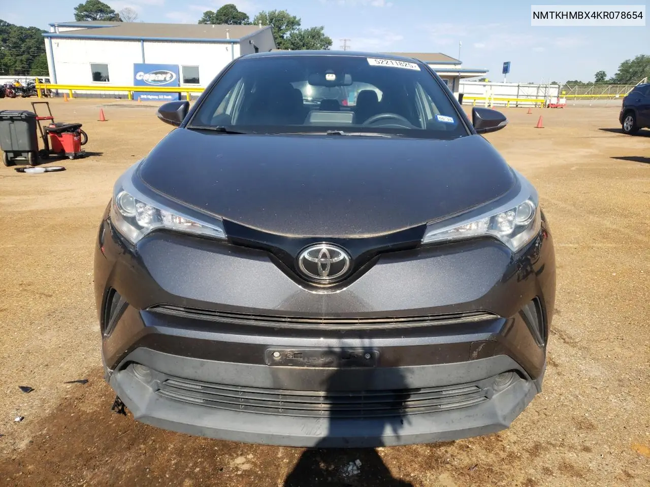 2019 Toyota C-Hr Xle VIN: NMTKHMBX4KR078654 Lot: 52211825