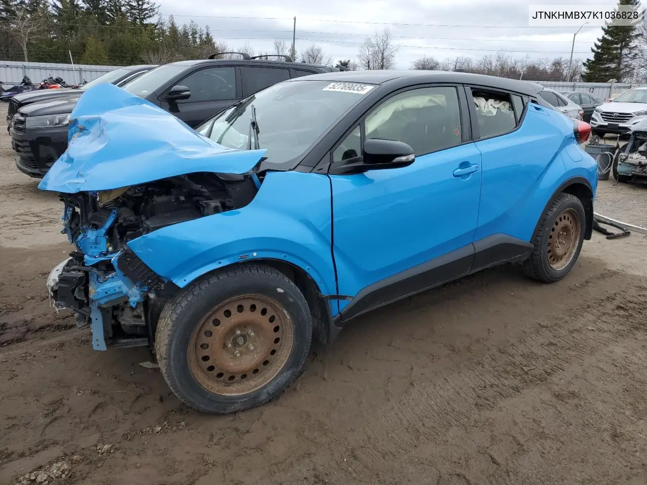 2019 Toyota C-Hr Xle VIN: JTNKHMBX7K1036828 Lot: 52769035