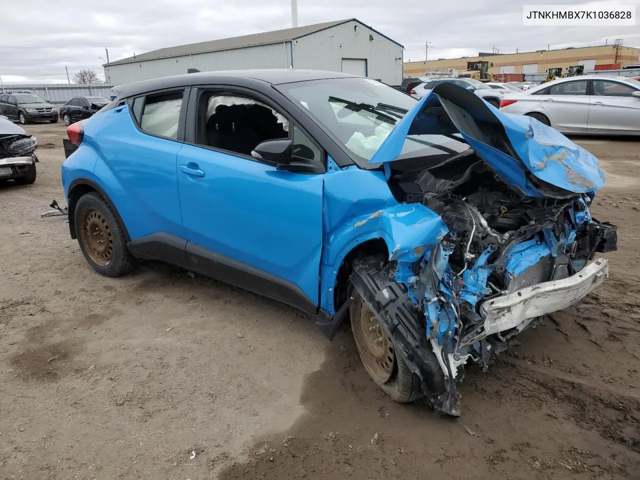2019 Toyota C-Hr Xle VIN: JTNKHMBX7K1036828 Lot: 52769035