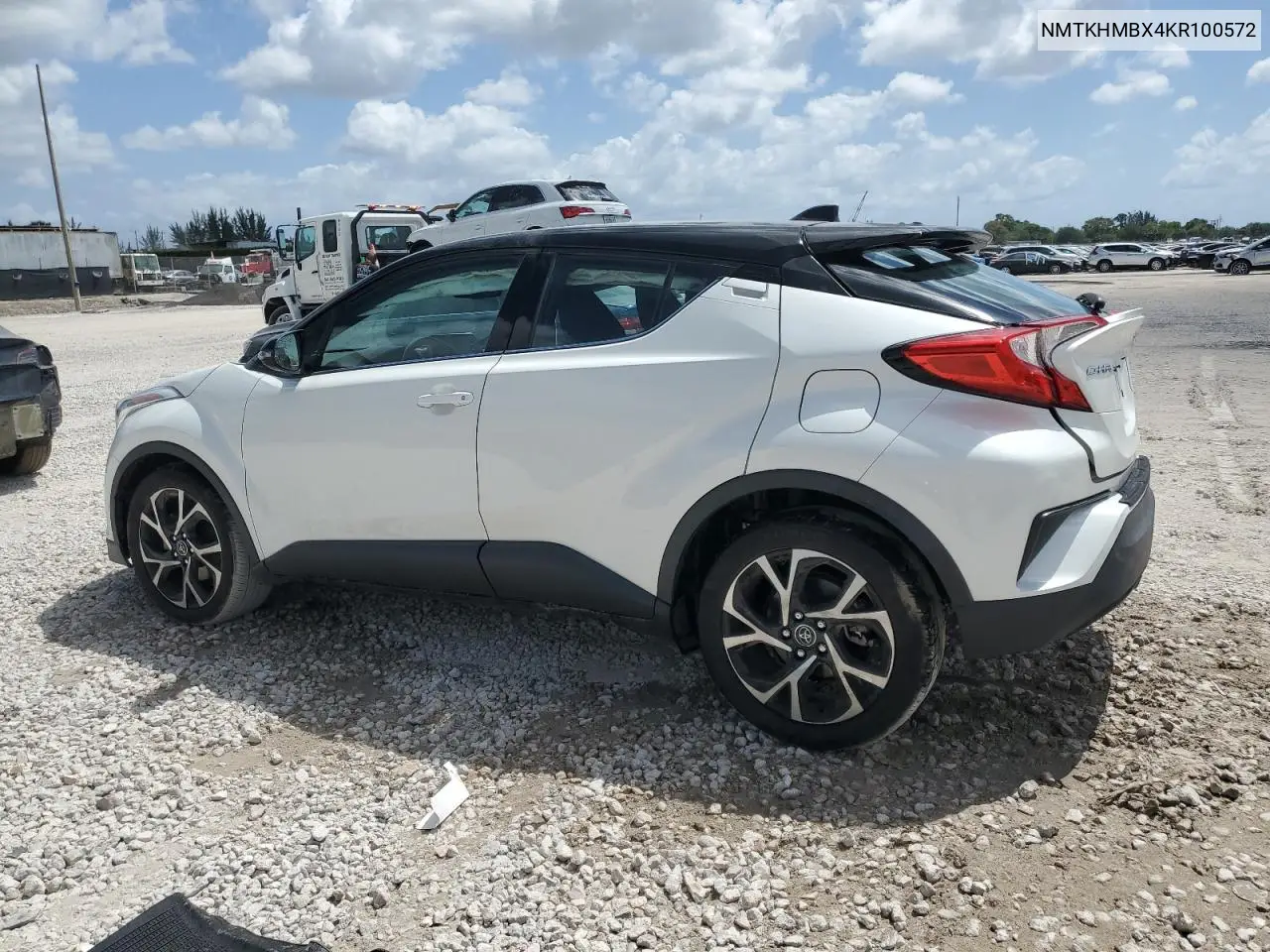 2019 Toyota C-Hr Xle VIN: NMTKHMBX4KR100572 Lot: 54371845
