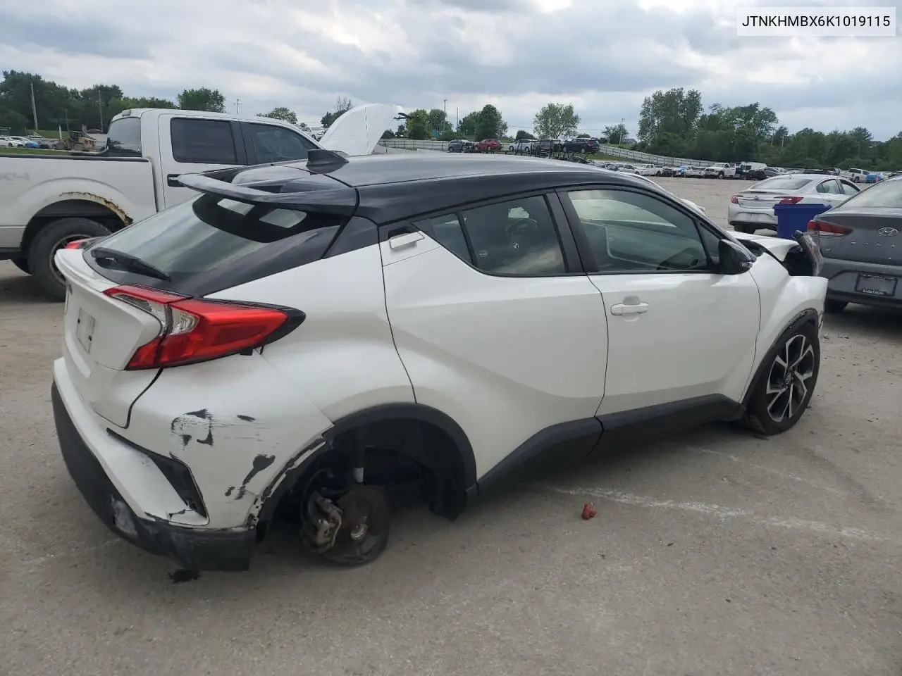 2019 Toyota C-Hr Xle VIN: JTNKHMBX6K1019115 Lot: 56510385