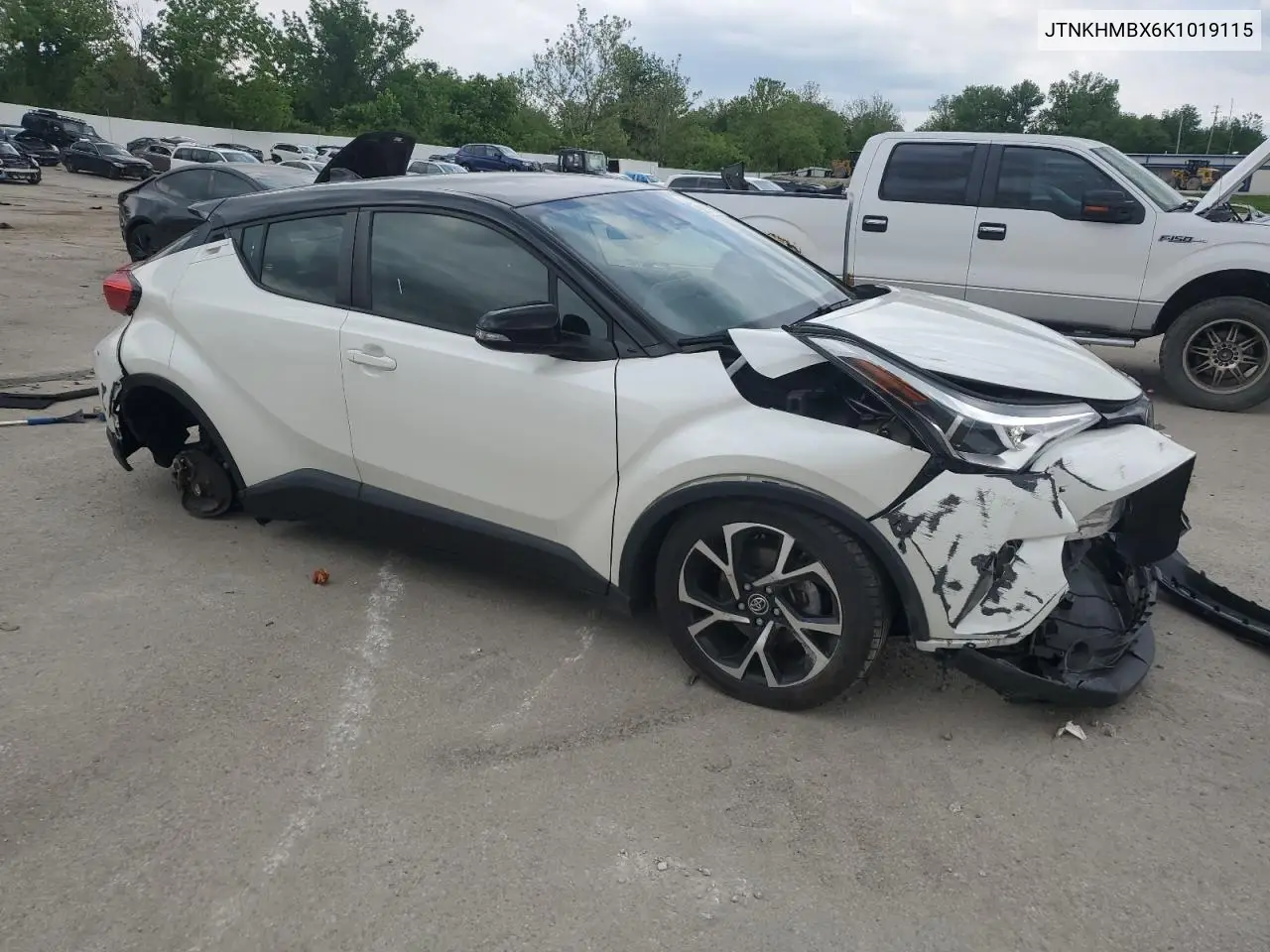 2019 Toyota C-Hr Xle VIN: JTNKHMBX6K1019115 Lot: 56510385