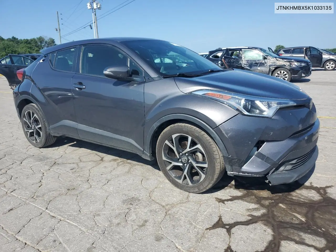 2019 Toyota C-Hr Xle VIN: JTNKHMBX5K1033135 Lot: 61766885