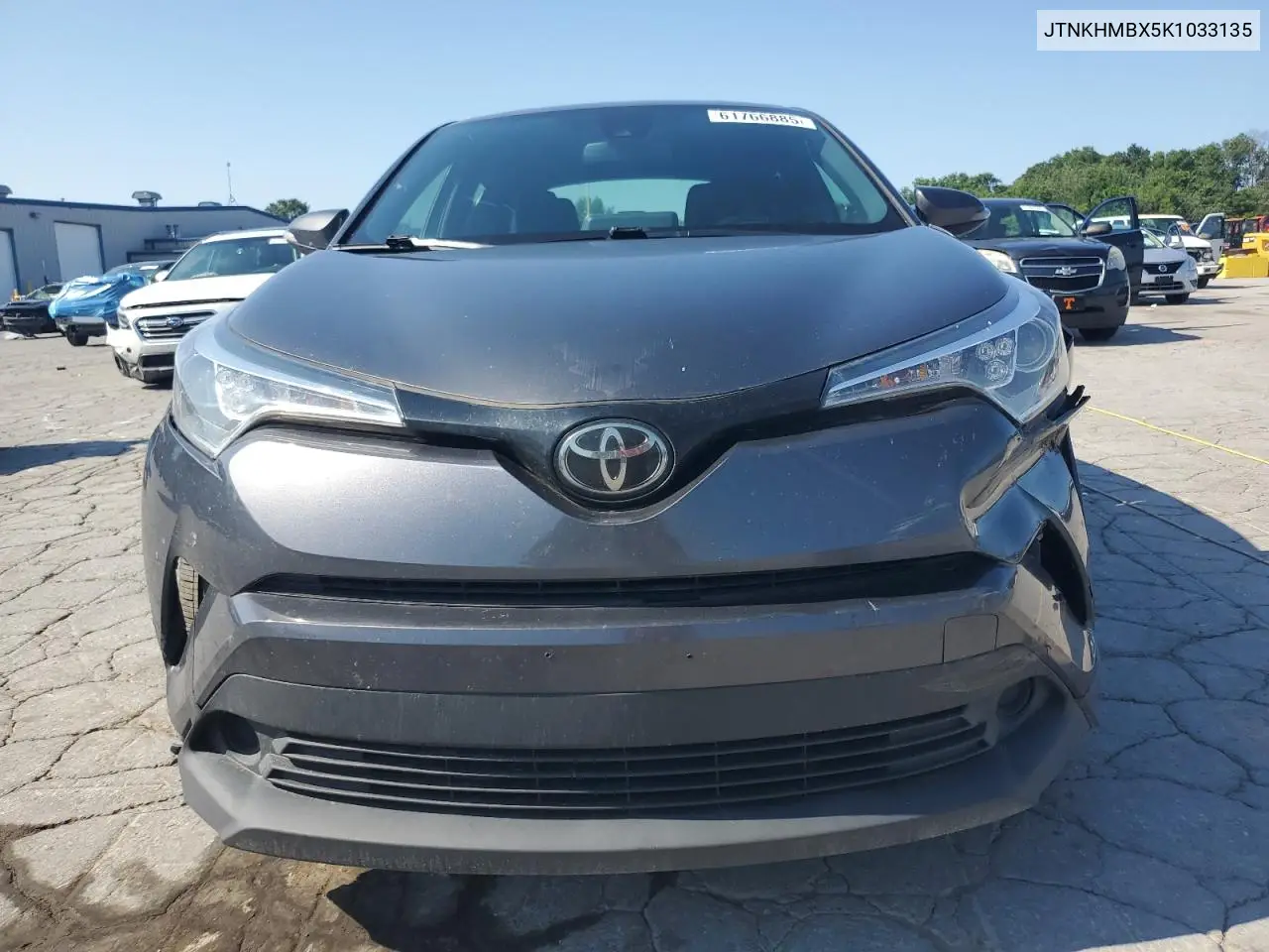 2019 Toyota C-Hr Xle VIN: JTNKHMBX5K1033135 Lot: 61766885