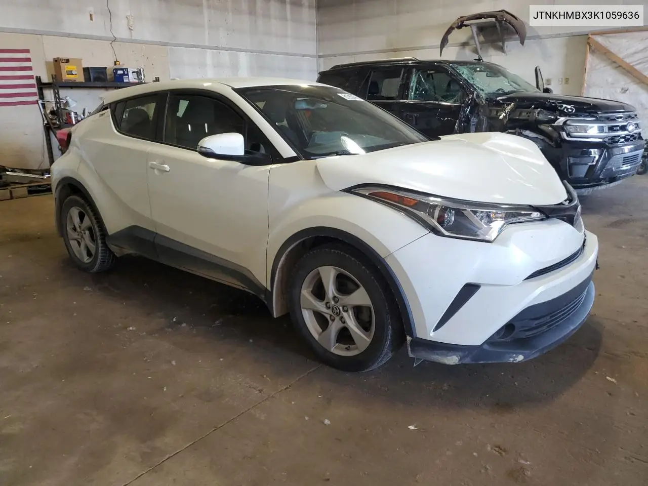 2019 Toyota C-Hr Xle VIN: JTNKHMBX3K1059636 Lot: 61959495