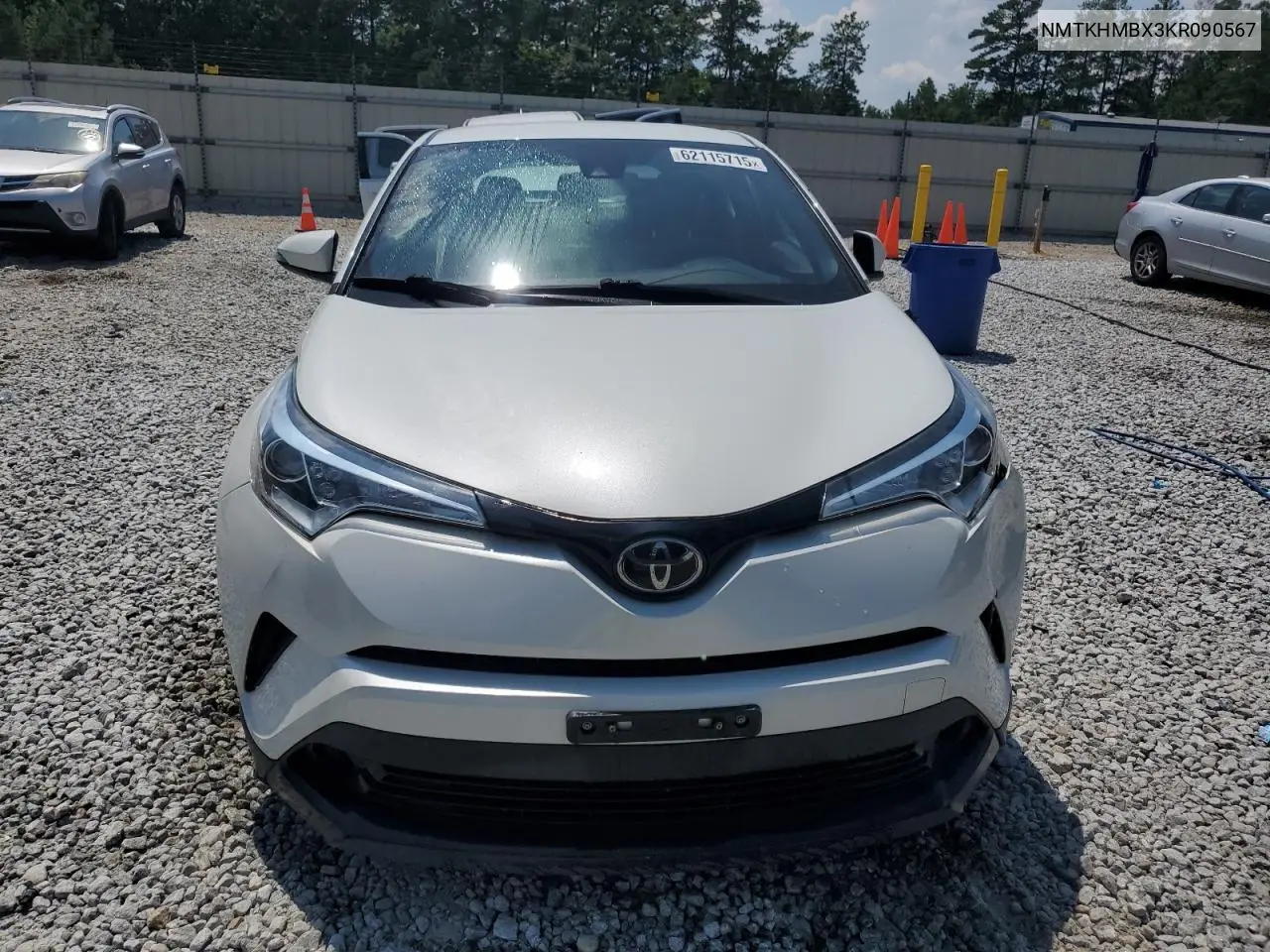 2019 Toyota C-Hr Xle VIN: NMTKHMBX3KR090567 Lot: 62115715