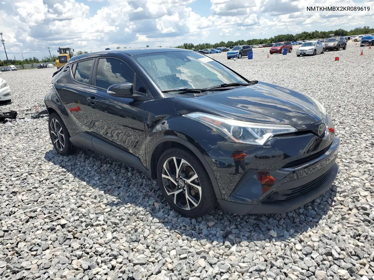 2019 Toyota C-Hr Xle VIN: NMTKHMBX2KR089619 Lot: 62192095