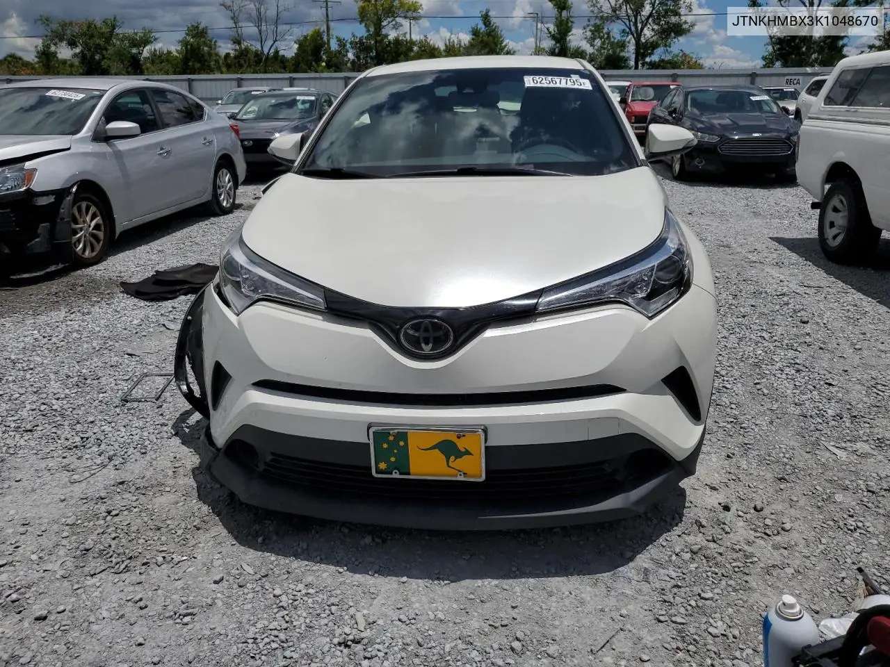 2019 Toyota C-Hr Xle VIN: JTNKHMBX3K1048670 Lot: 62567795