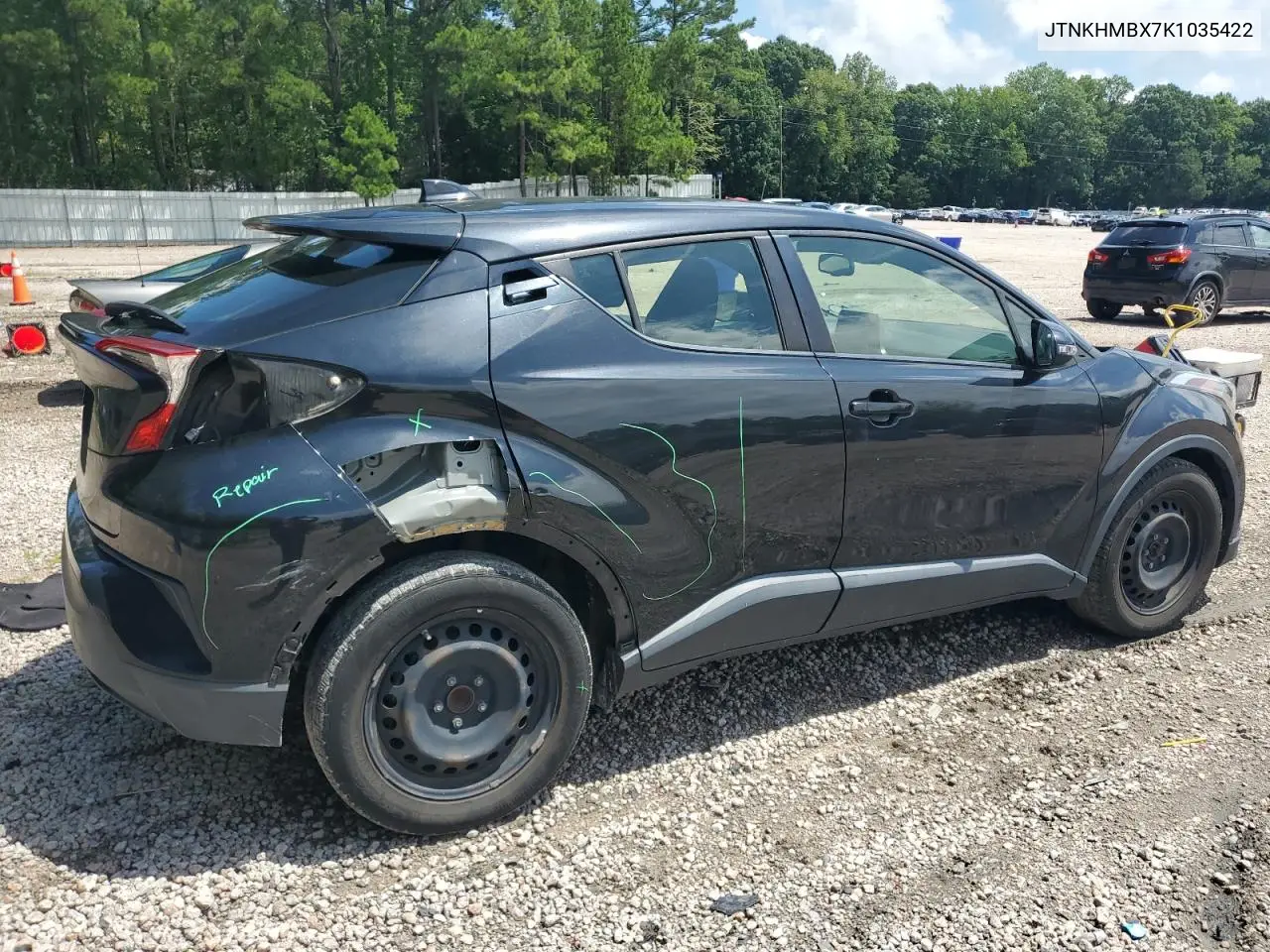 2019 Toyota C-Hr Xle VIN: JTNKHMBX7K1035422 Lot: 64587505