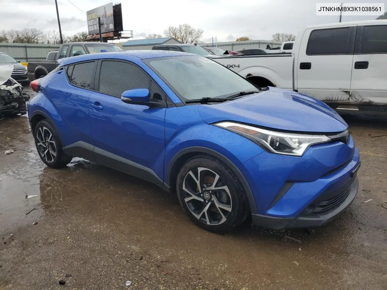 2019 Toyota C-Hr Xle VIN: JTNKHMBX3K1038561 Lot: 79304064
