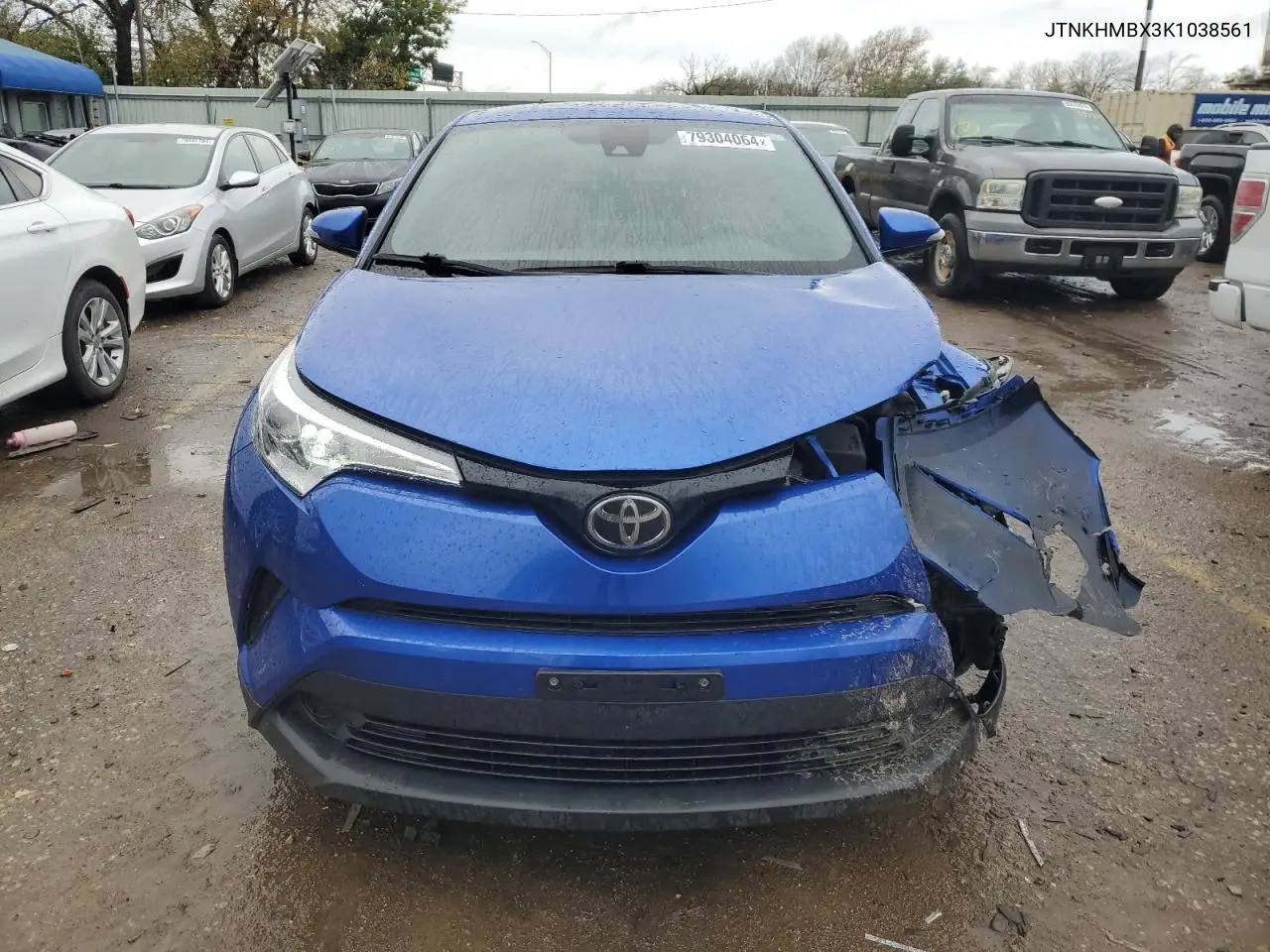2019 Toyota C-Hr Xle VIN: JTNKHMBX3K1038561 Lot: 79304064