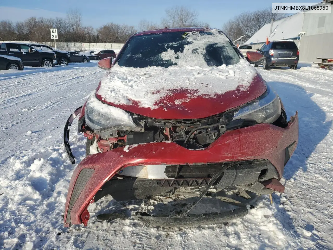 2020 Toyota C-Hr Xle VIN: JTNKHMBX8L1068950 Lot: 44682435