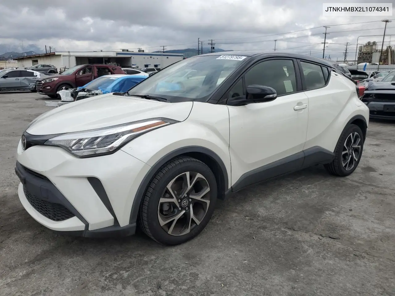2020 Toyota C-Hr Xle VIN: JTNKHMBX2L1074341 Lot: 51279795