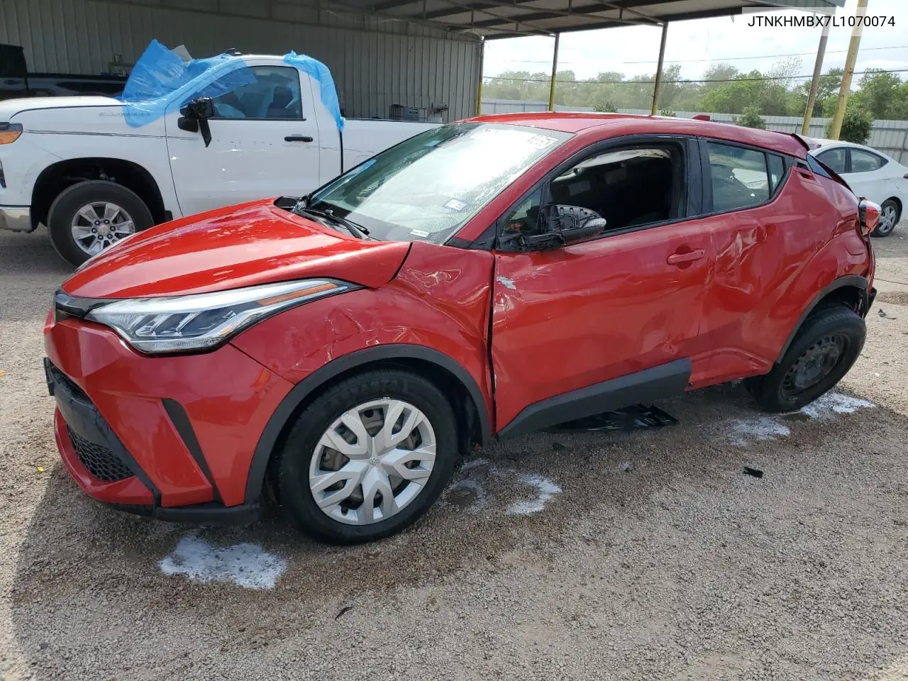 2020 Toyota C-Hr Xle VIN: JTNKHMBX7L1070074 Lot: 53078105