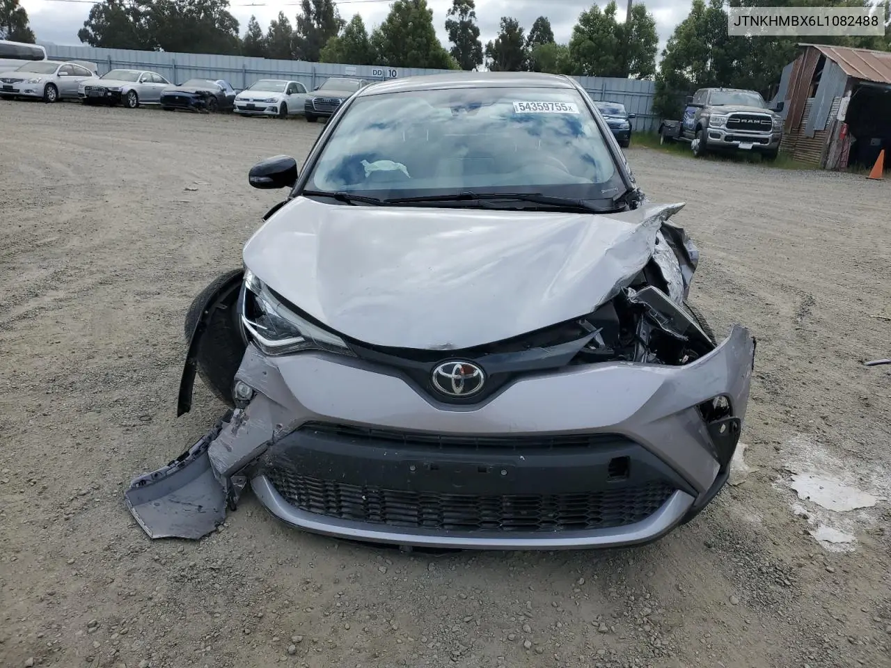 2020 Toyota C-Hr Xle VIN: JTNKHMBX6L1082488 Lot: 54359755
