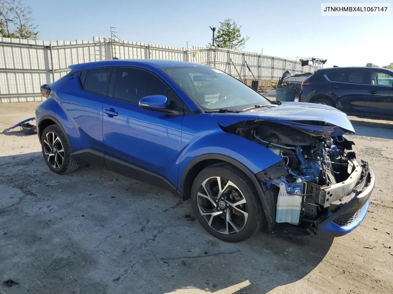2020 Toyota C-Hr Xle VIN: JTNKHMBX4L1067147 Lot: 55979935