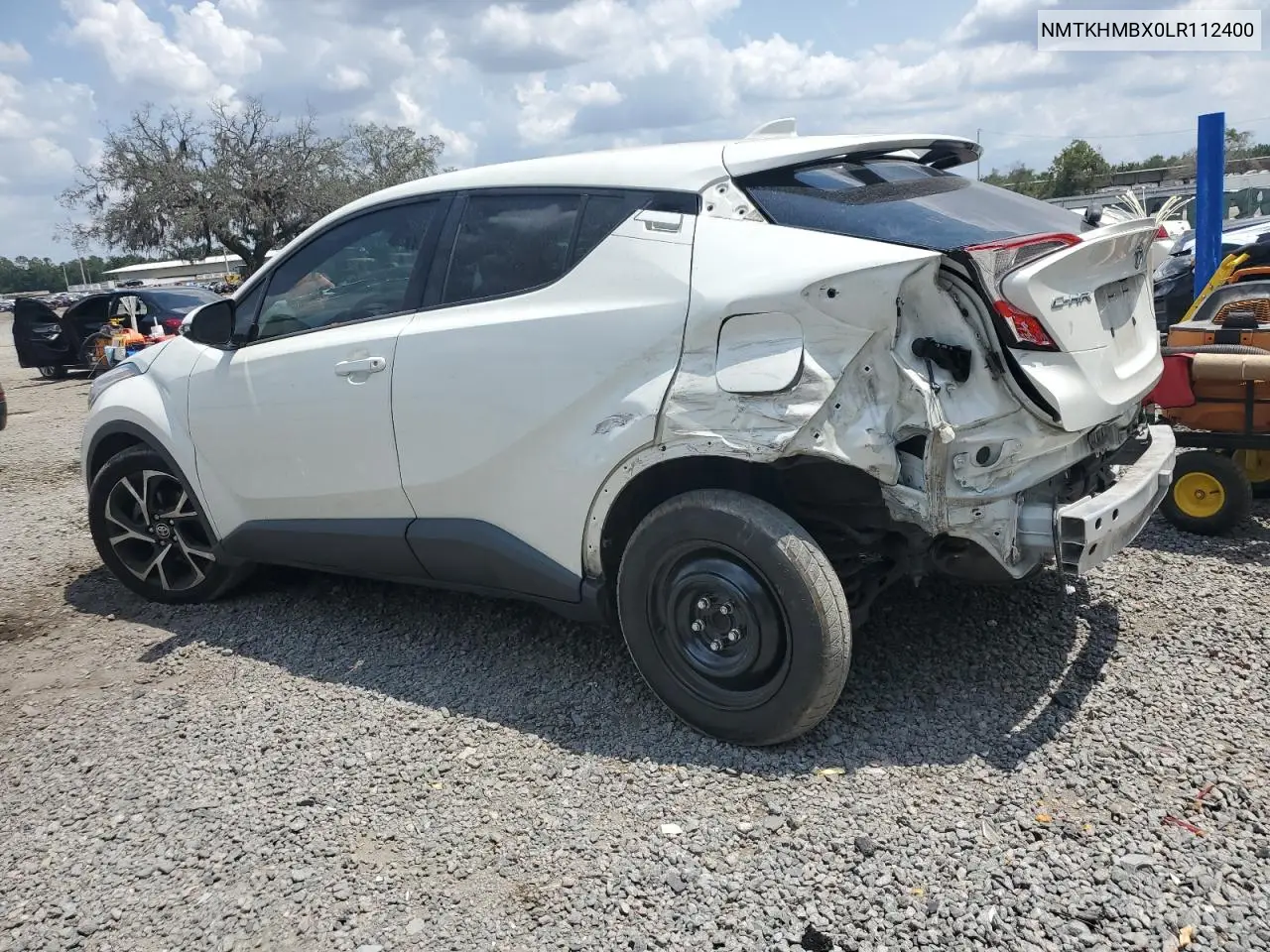 2020 Toyota C-Hr Xle VIN: NMTKHMBX0LR112400 Lot: 56395115