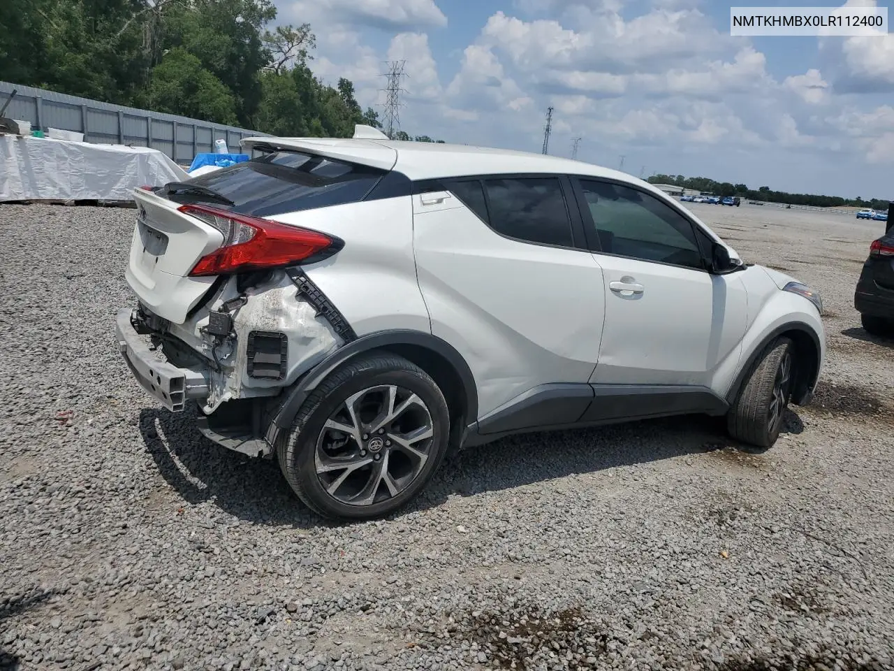 2020 Toyota C-Hr Xle VIN: NMTKHMBX0LR112400 Lot: 56395115