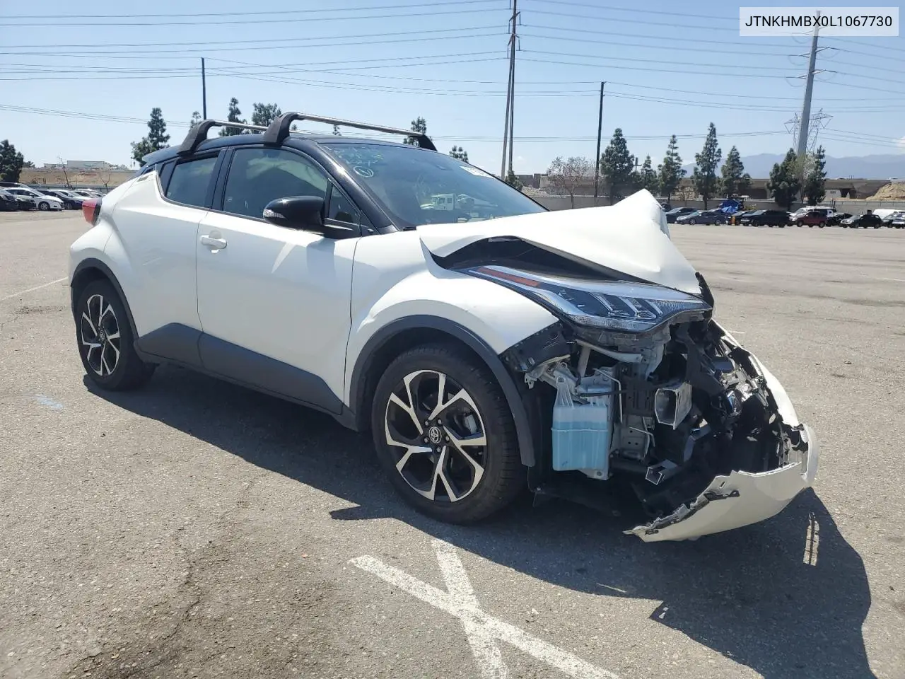 2020 Toyota C-Hr Xle VIN: JTNKHMBX0L1067730 Lot: 57169425