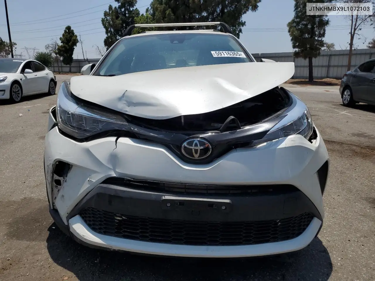 2020 Toyota C-Hr Xle VIN: JTNKHMBX9L1072103 Lot: 59116365