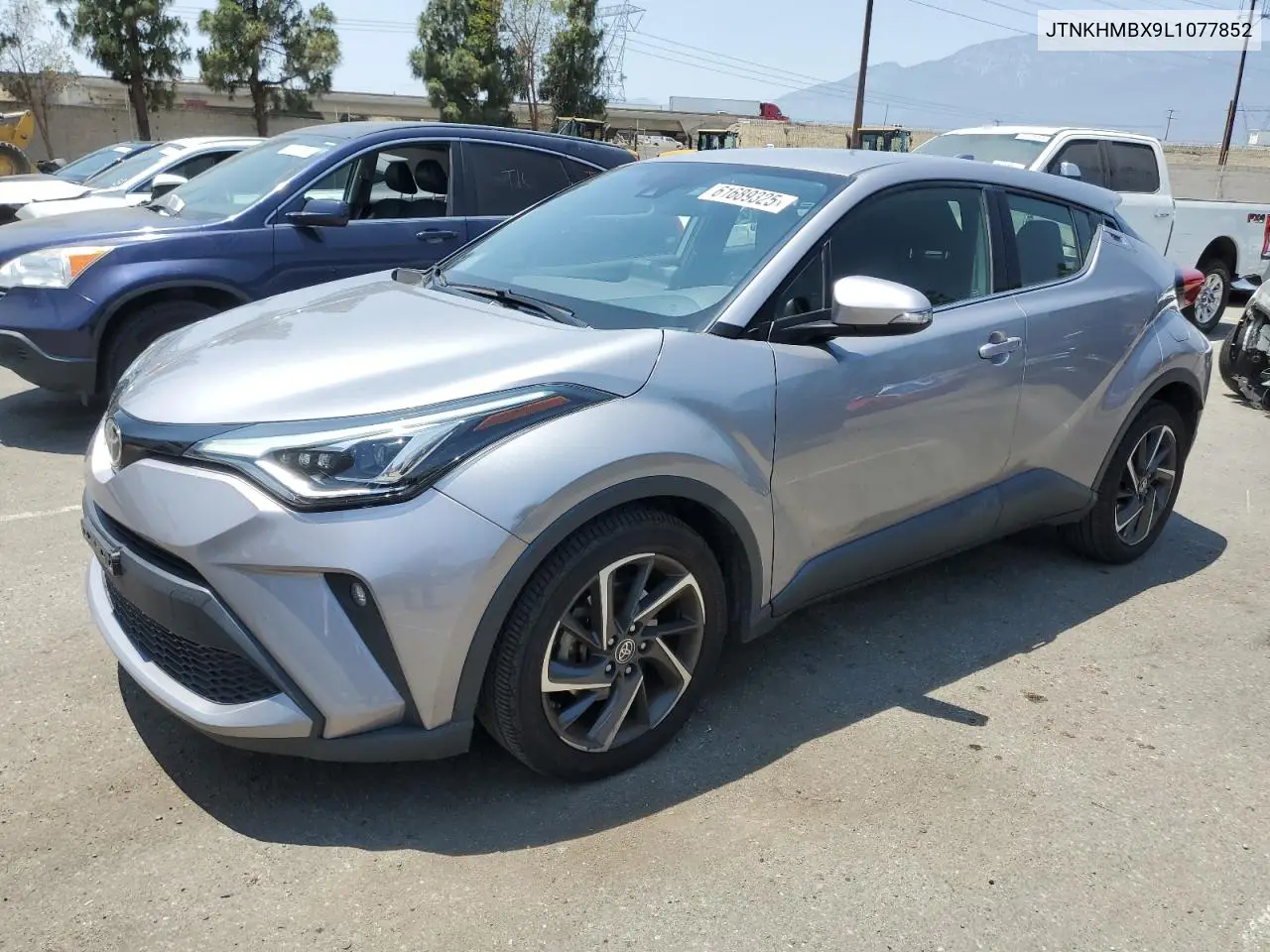 2020 Toyota C-Hr Xle VIN: JTNKHMBX9L1077852 Lot: 61689325