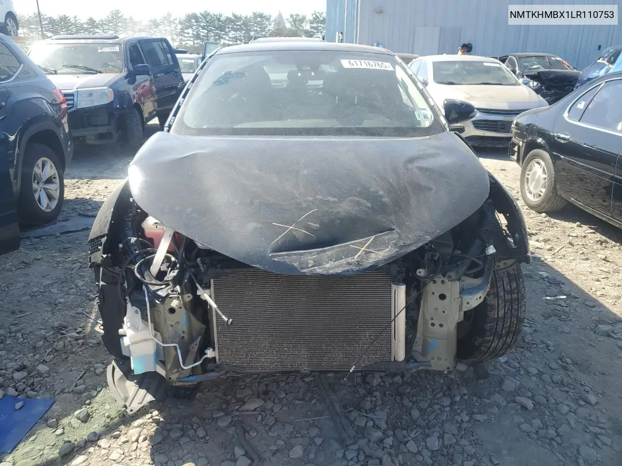2020 Toyota C-Hr Xle VIN: NMTKHMBX1LR110753 Lot: 61716765