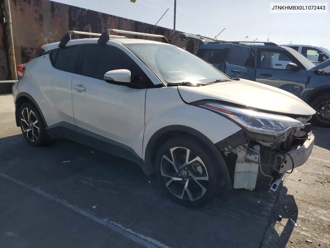 2020 Toyota C-Hr Xle VIN: JTNKHMBX0L1072443 Lot: 62936995
