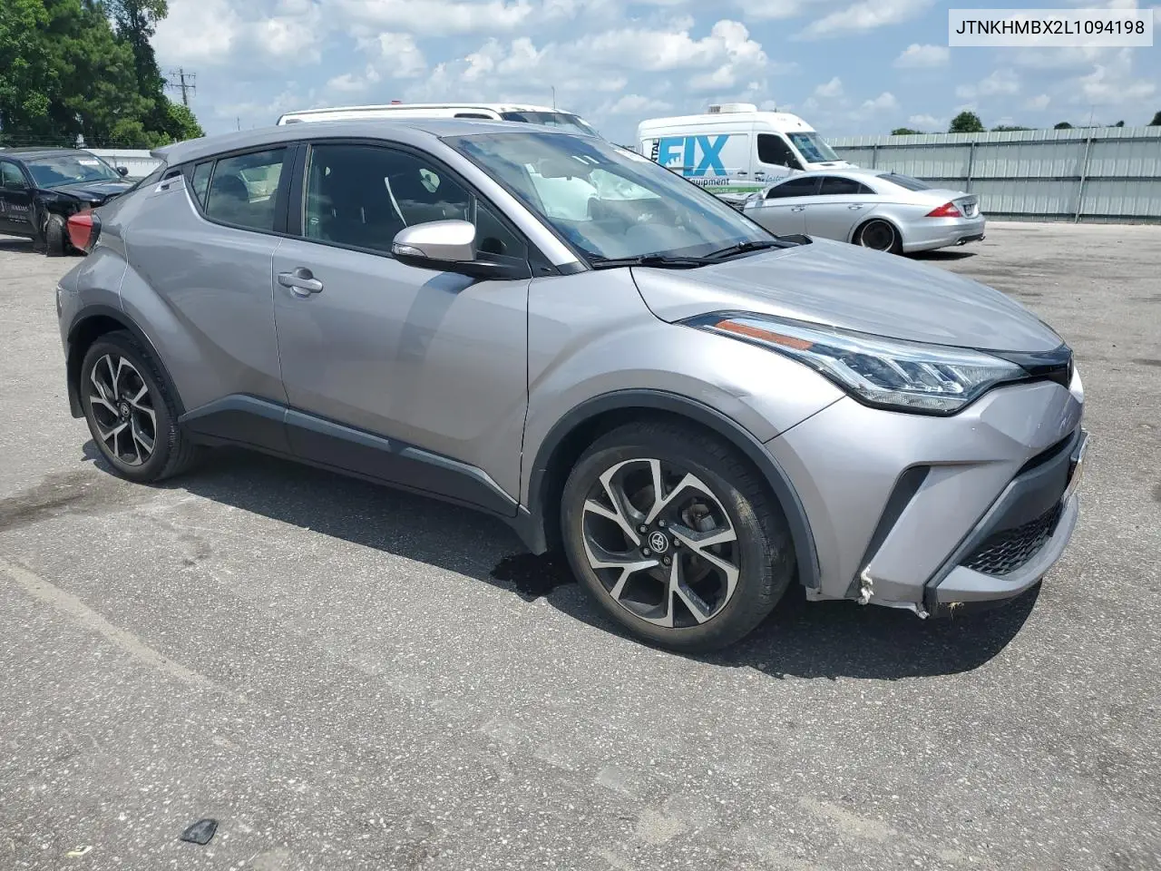 2020 Toyota C-Hr Xle VIN: JTNKHMBX2L1094198 Lot: 64588355