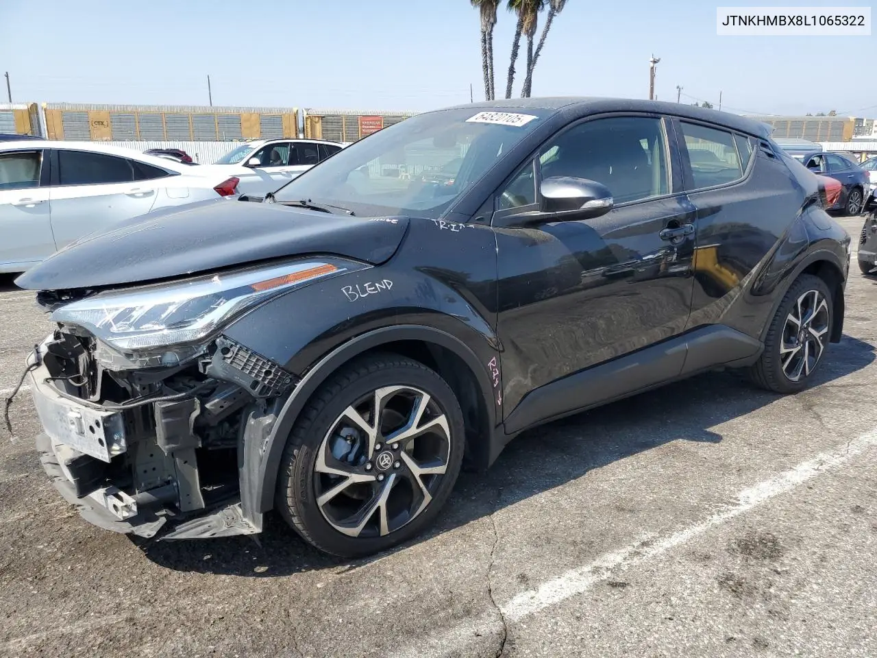 2020 Toyota C-Hr Xle VIN: JTNKHMBX8L1065322 Lot: 64820105