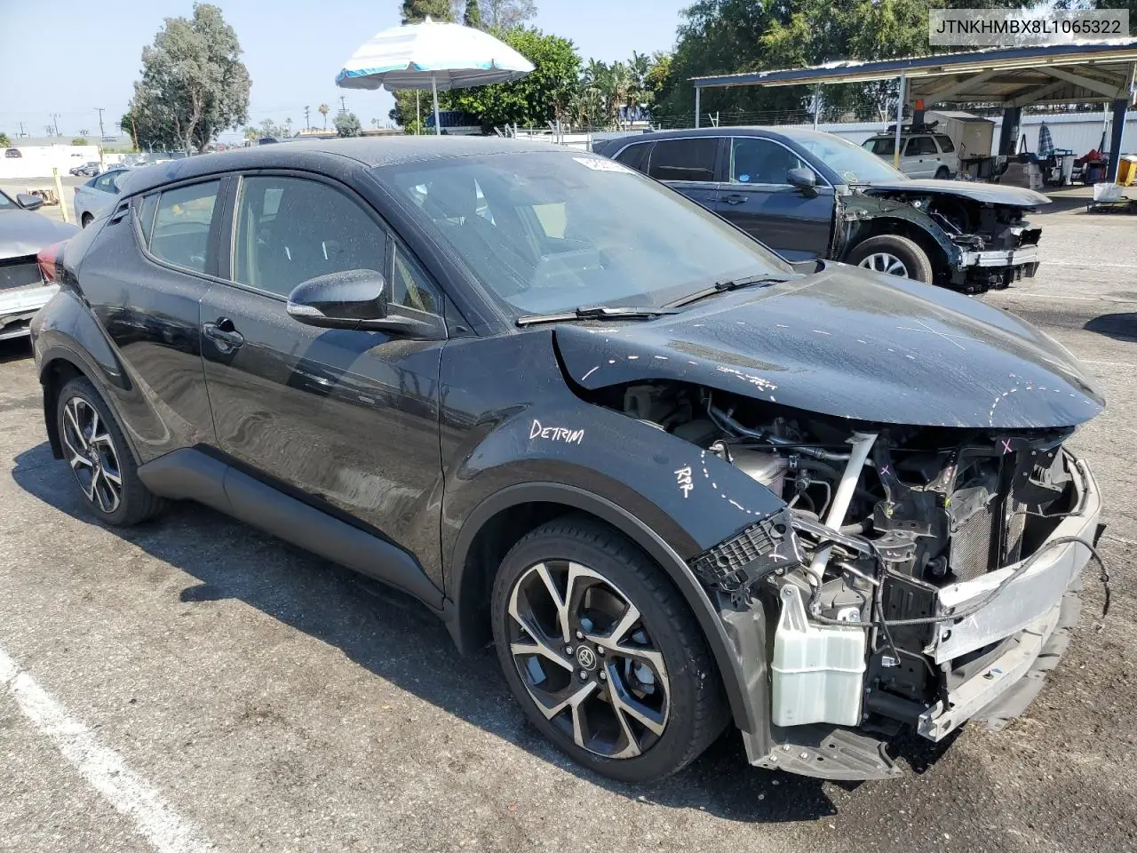 2020 Toyota C-Hr Xle VIN: JTNKHMBX8L1065322 Lot: 64820105