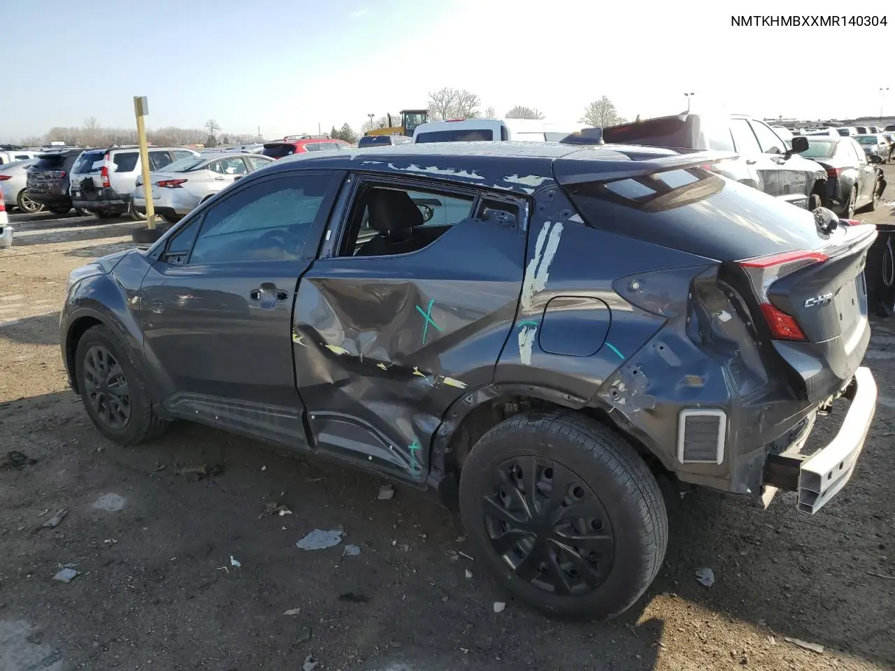 2021 Toyota C-Hr Xle VIN: NMTKHMBXXMR140304 Lot: 49779485