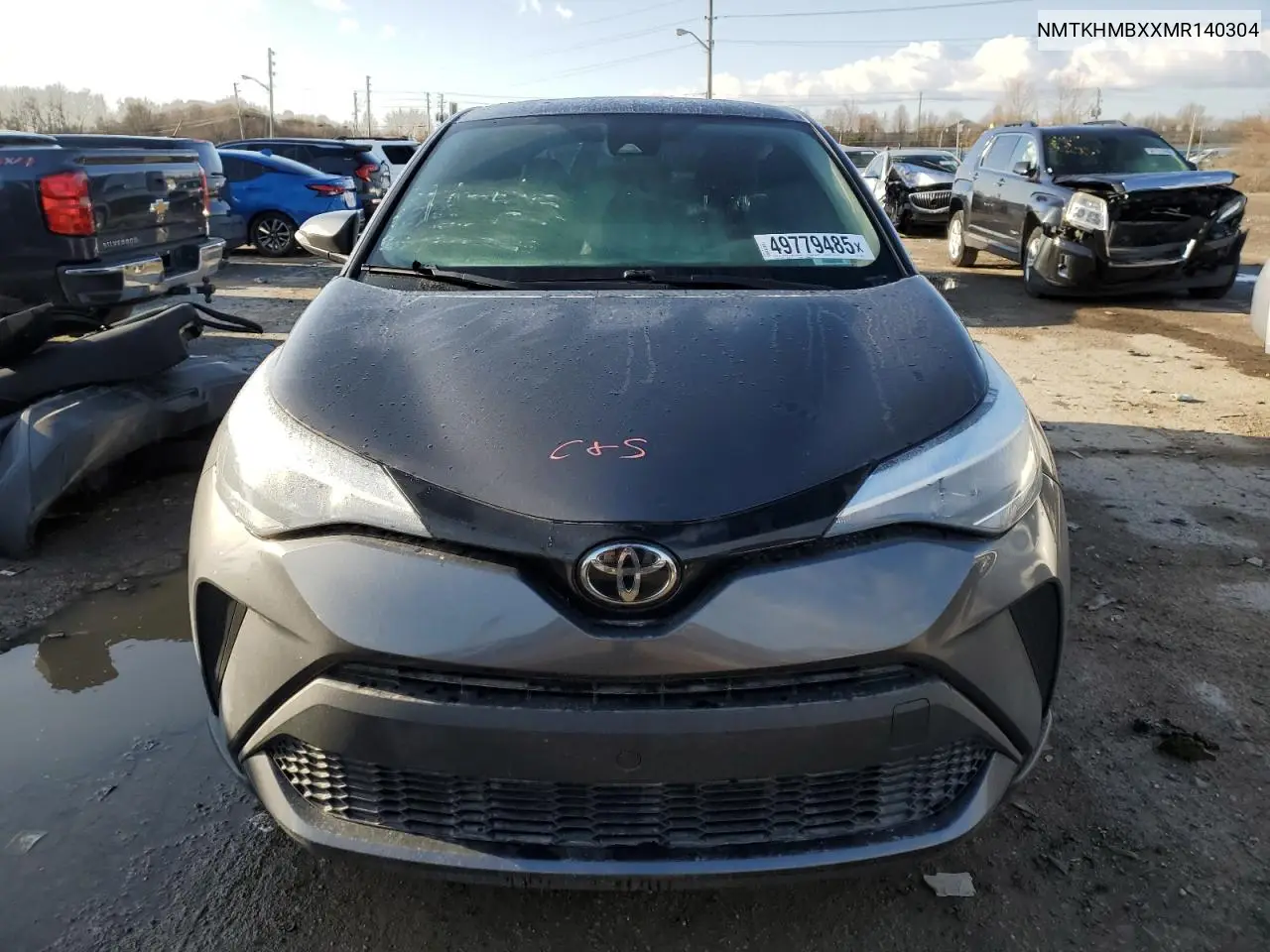 2021 Toyota C-Hr Xle VIN: NMTKHMBXXMR140304 Lot: 49779485