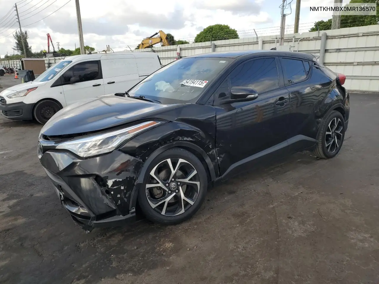 2021 Toyota C-Hr Xle VIN: NMTKHMBX0MR136570 Lot: 54194115