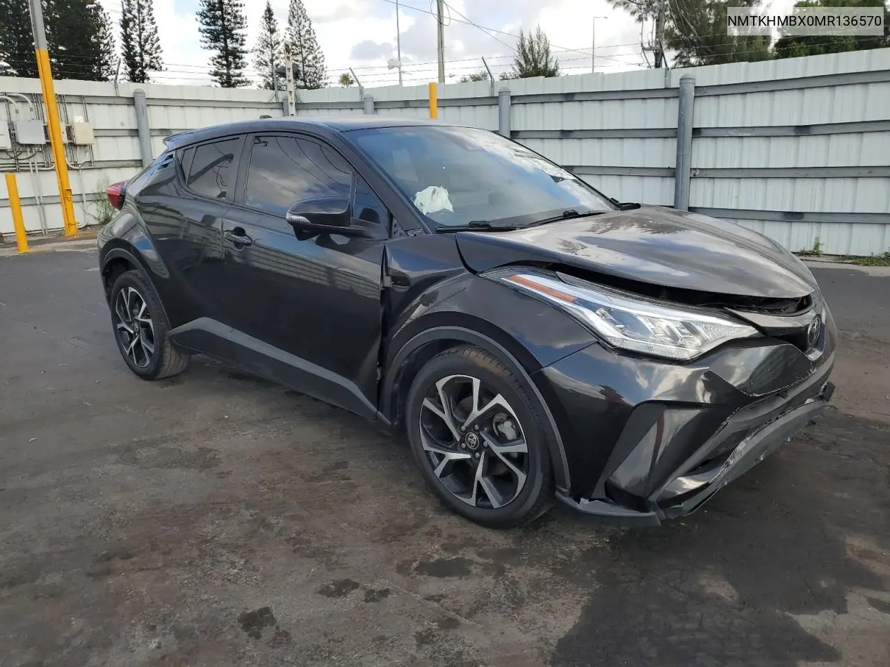 2021 Toyota C-Hr Xle VIN: NMTKHMBX0MR136570 Lot: 54194115