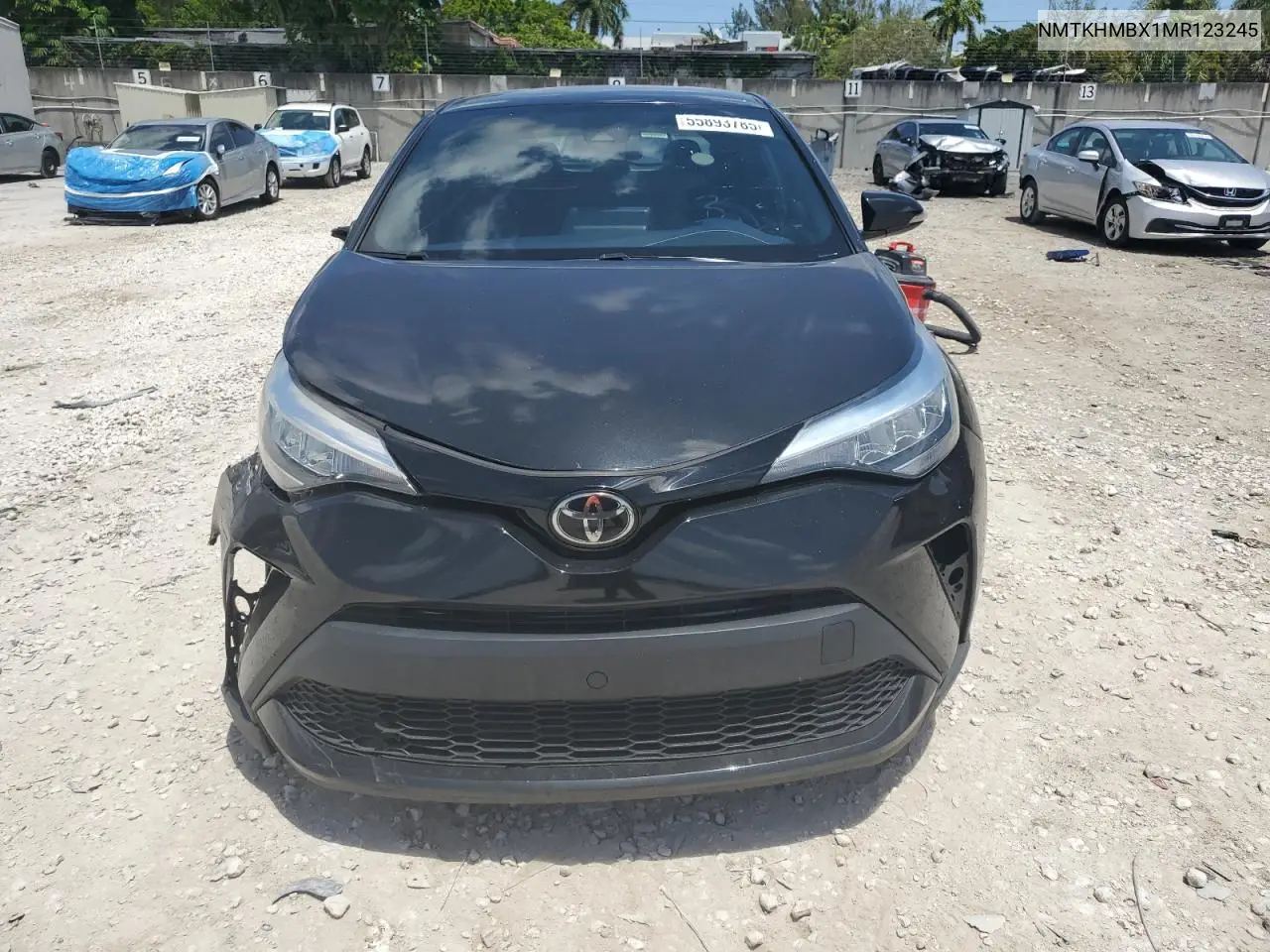 2021 Toyota C-Hr Xle VIN: NMTKHMBX1MR123245 Lot: 55893785