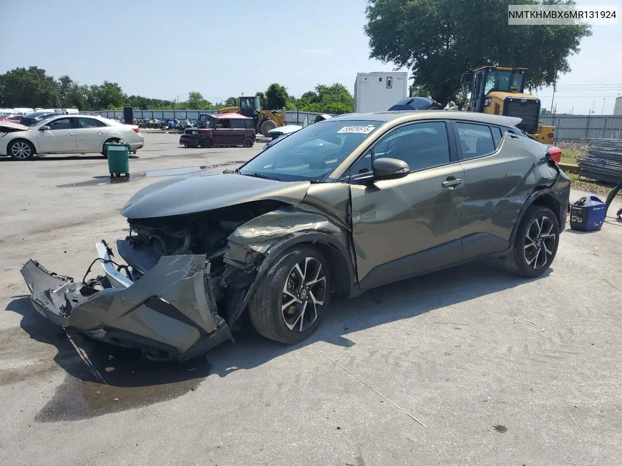 2021 Toyota C-Hr Xle VIN: NMTKHMBX6MR131924 Lot: 55929515