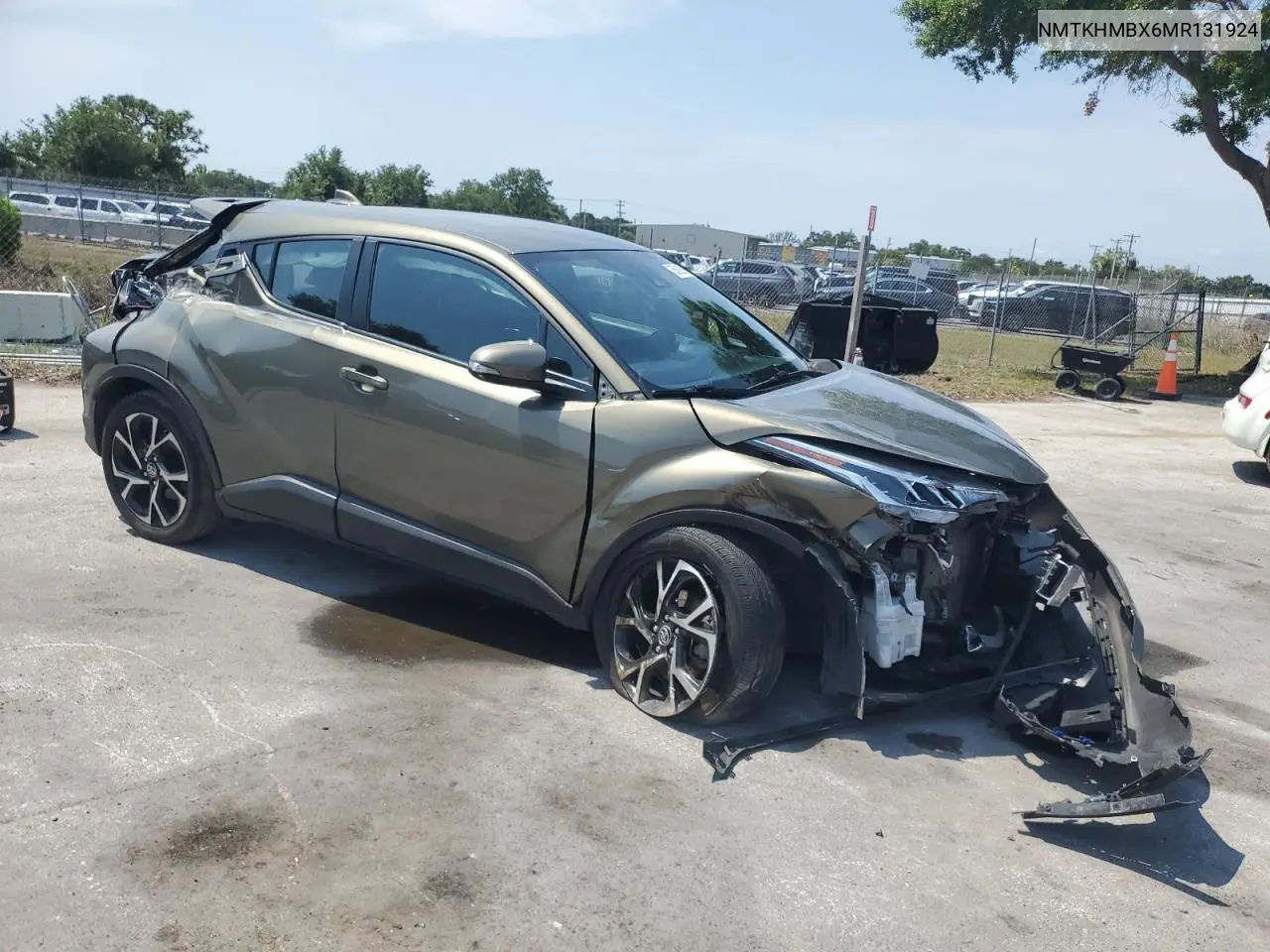 2021 Toyota C-Hr Xle VIN: NMTKHMBX6MR131924 Lot: 55929515