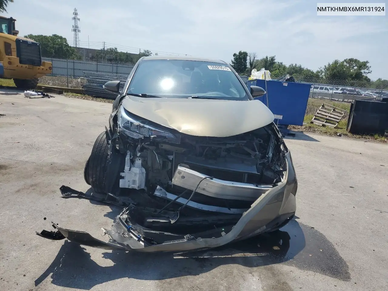 2021 Toyota C-Hr Xle VIN: NMTKHMBX6MR131924 Lot: 55929515