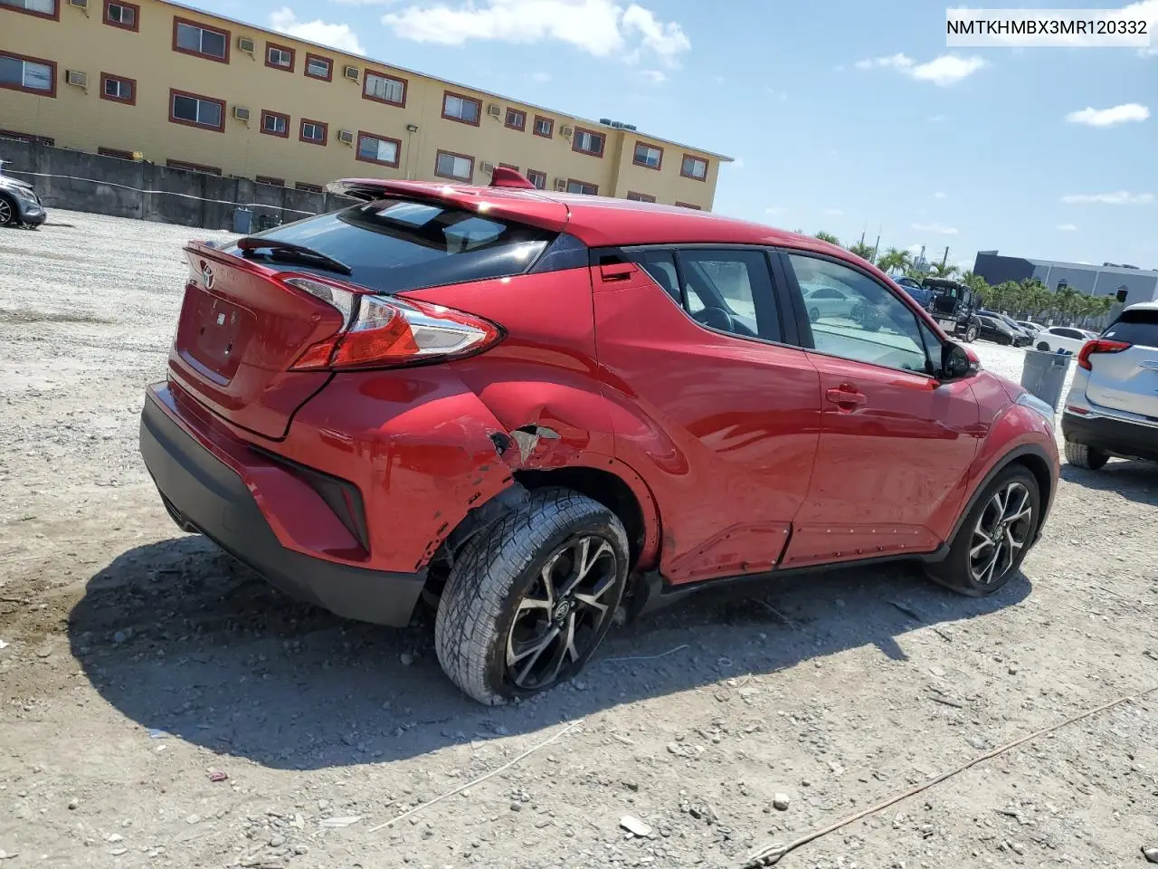 2021 Toyota C-Hr Xle VIN: NMTKHMBX3MR120332 Lot: 56105275