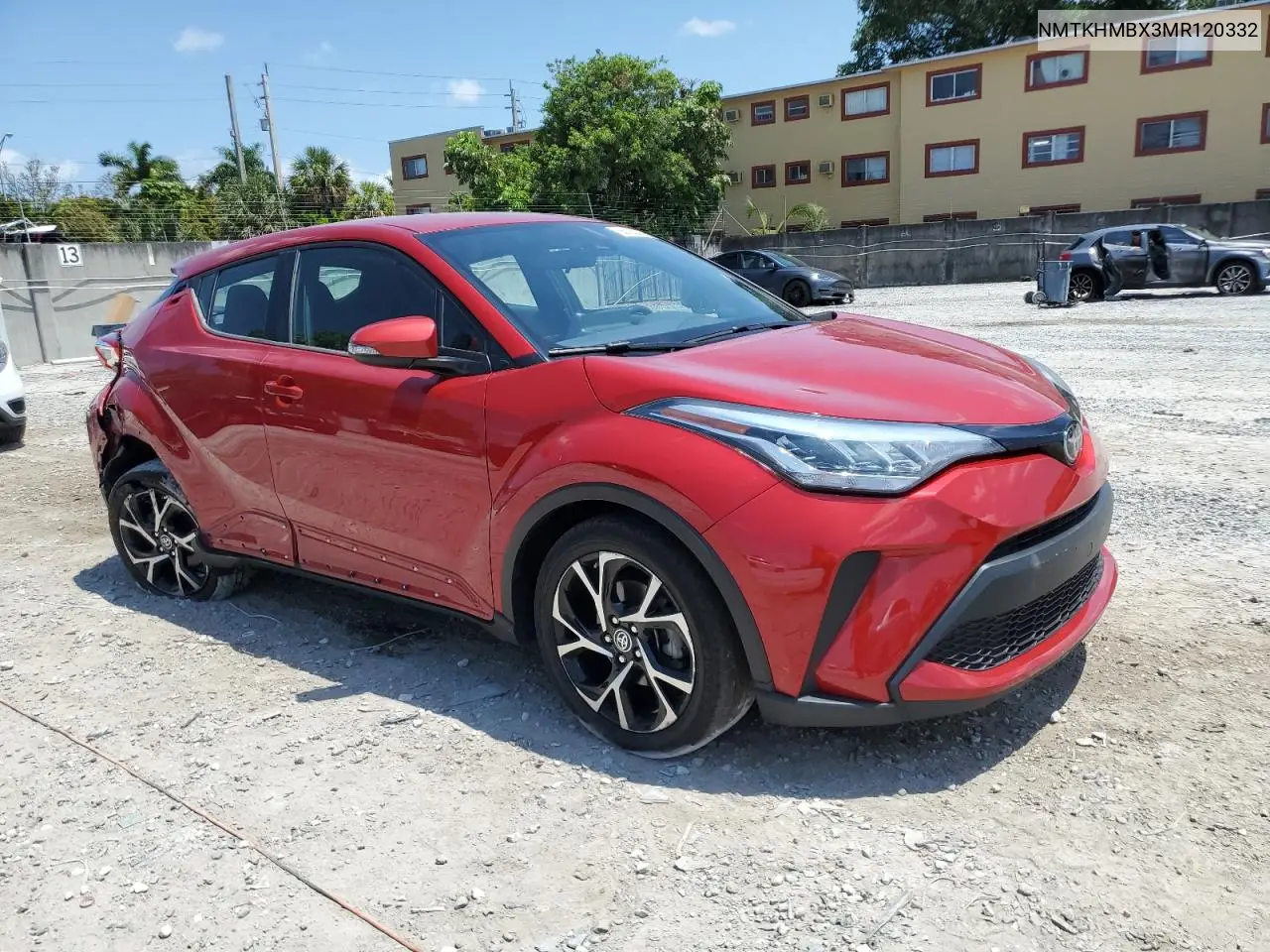 2021 Toyota C-Hr Xle VIN: NMTKHMBX3MR120332 Lot: 56105275
