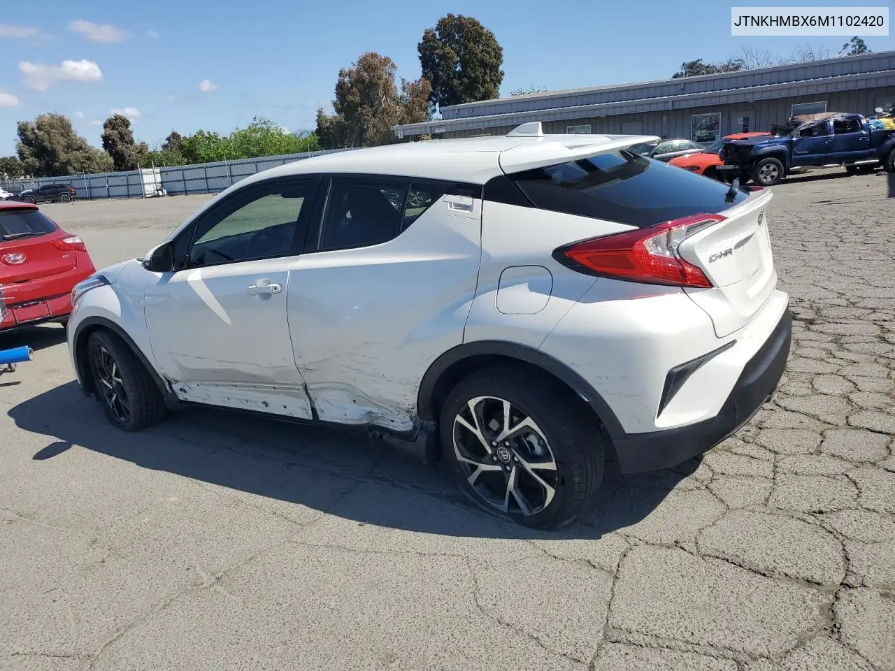 2021 Toyota C-Hr Xle VIN: JTNKHMBX6M1102420 Lot: 56690115