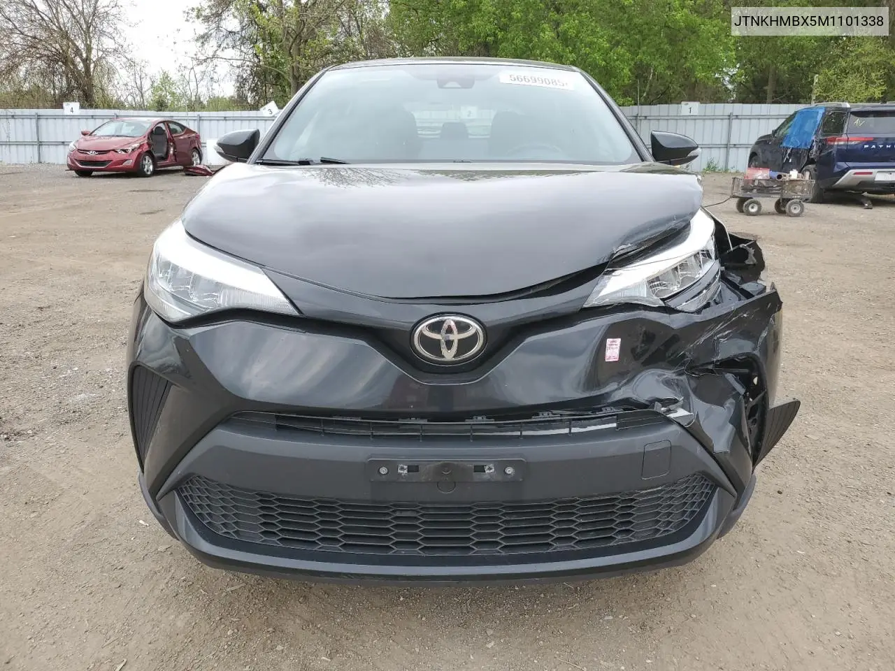 2021 Toyota C-Hr Xle VIN: JTNKHMBX5M1101338 Lot: 56699085