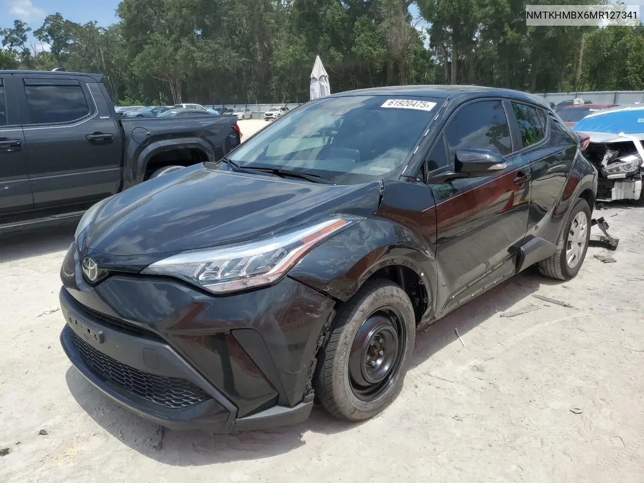 2021 Toyota C-Hr Xle VIN: NMTKHMBX6MR127341 Lot: 61920475