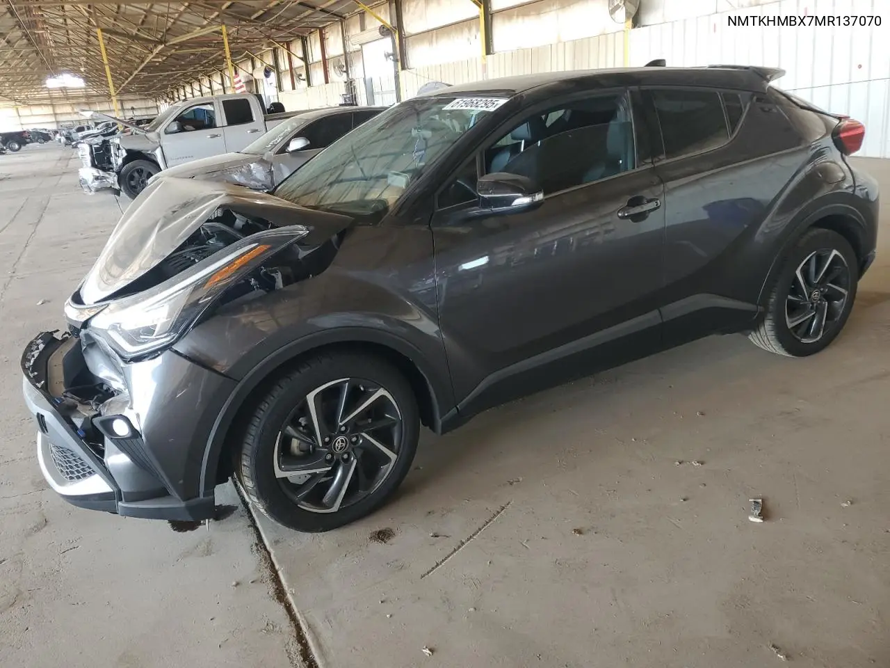 2021 Toyota C-Hr Xle VIN: NMTKHMBX7MR137070 Lot: 61968295